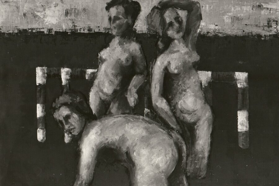 Josef Punčochář, „Koupající se ženy“